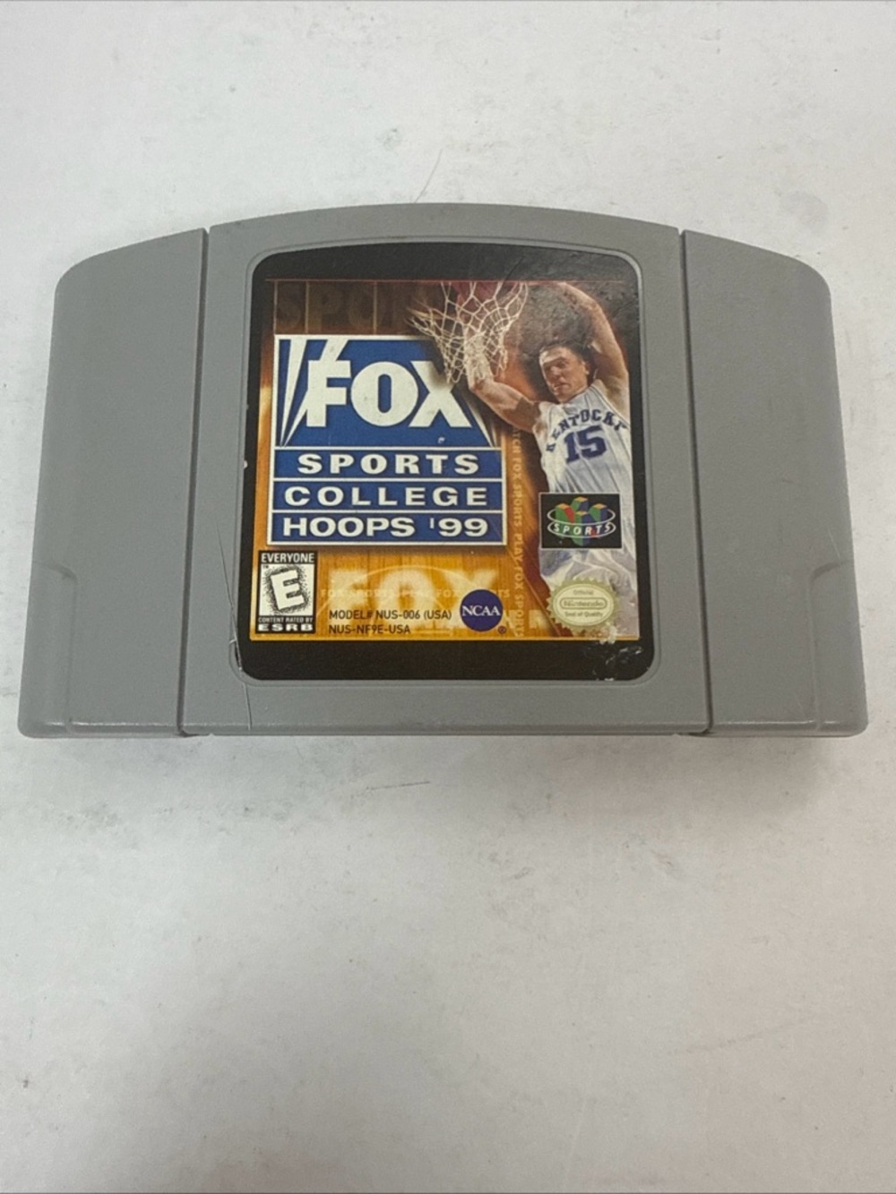 Fox Sports College Hoops 99 (Nintendo 64 N64, 1998) - Authentic - Tested